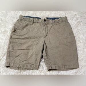 Golf Preppy Original Penguin by Munsingwear Chino Shorts Beige Khaki Mens 36
